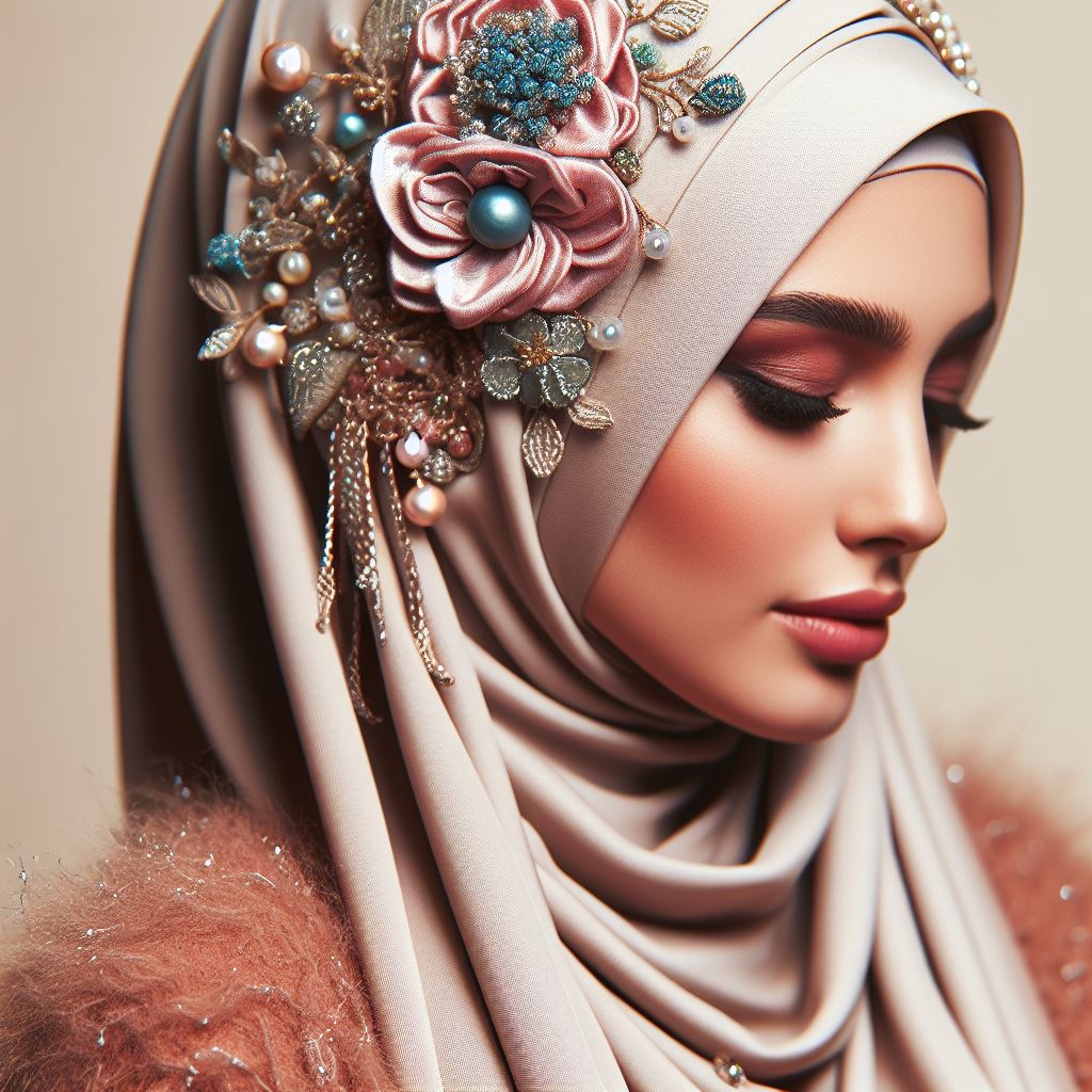 First Hijab AI Photo